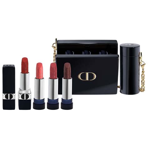 dior 3 lipstick set|discontinued Dior lipstick.